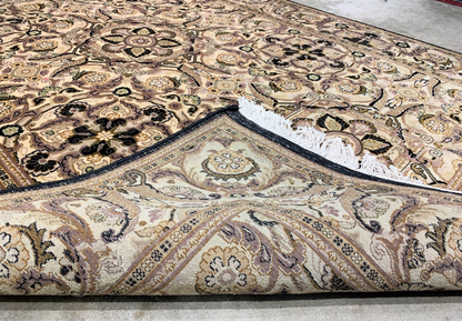 4'6'' x 7'0" Hand-Knotted 100% Wool Pile Oriental Area Rug