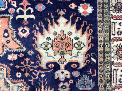 6'x9'10" Hand-Knotted 100% Wool Pile Ardabile Carpet - Area Rug