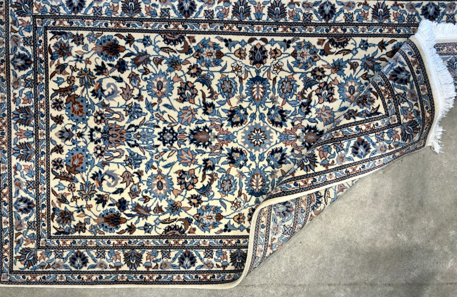 3'x5' Hand-Knotted 100% Wool Pile Oriental Rug