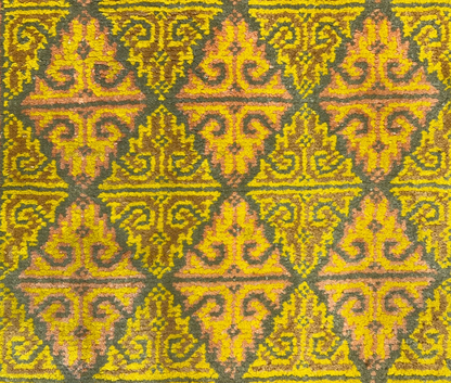 2'9"x4'2" Hand-Knotted 100% Wool Pile Oriental Area Rug - Carpet