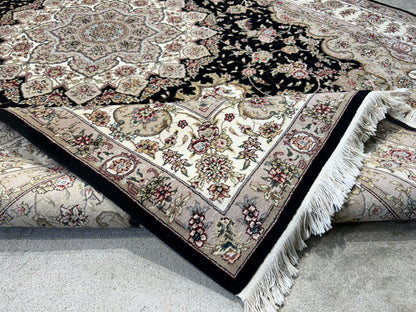 6'x9' Hand-Knotted 100% Wool Pile SinoPersian Carpet - Area Rug