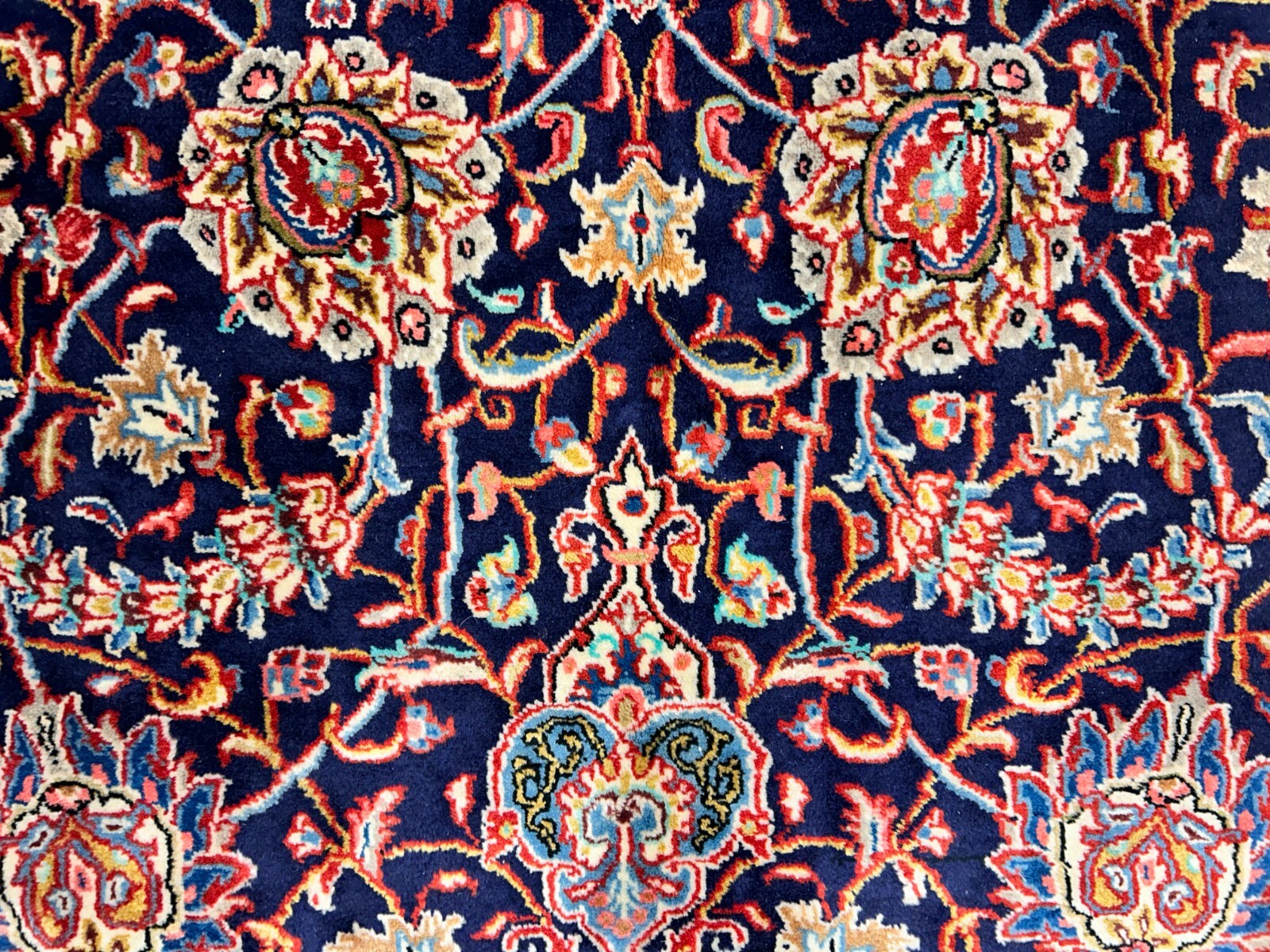 8'8"x12'6" Hand-Knotted 100% Wool Pile Kashmare Rug