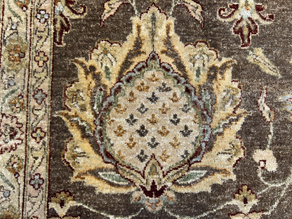 9'x12' Hand-Knotted 100% Wool Pile Agra Rug