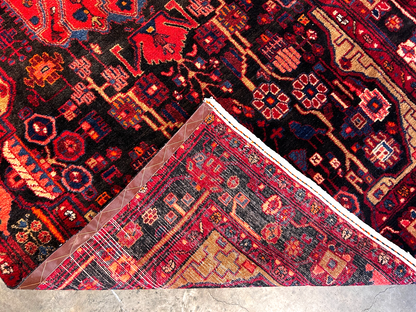 5'0" x 9'6" Hand-Knotted 100% Wool Pile Nahavande Area Rug - Carpet