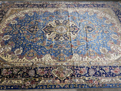6'x9' Exquisite Hand-Knotted 100% Silk Oriental Rug