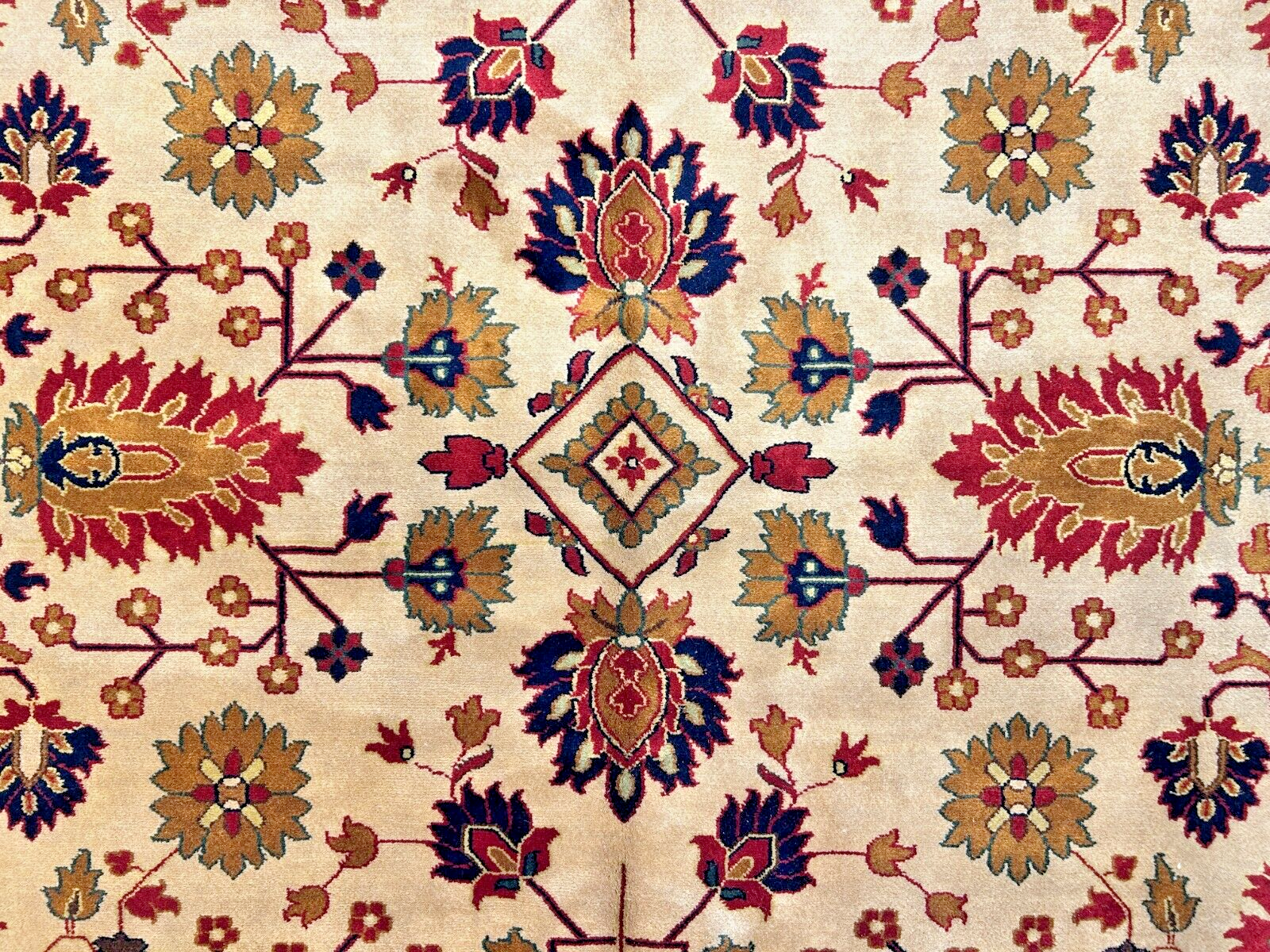 8'11" x 12' Hand-Knotted 100% Wool Carpet - Herize Design Area Rug