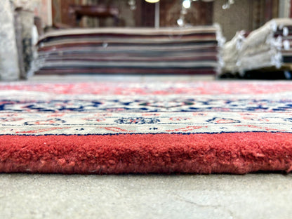 9' x 12' Hand-Knotted 100% Wool Carpet - Herize Design Area Rug