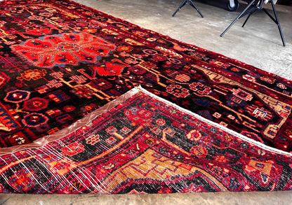 5'0" x 9'6" Hand-Knotted 100% Wool Pile Nahavande Area Rug - Carpet