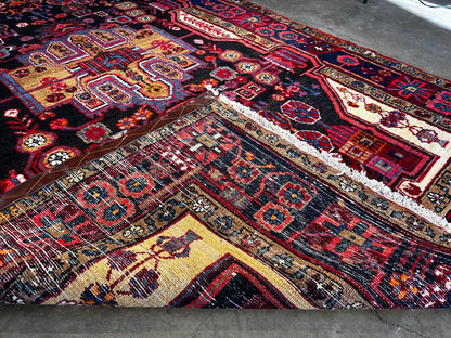 5'3" x 8'1'' Hand-Knotted 100% Lamb Wool Nahavande Area Rug