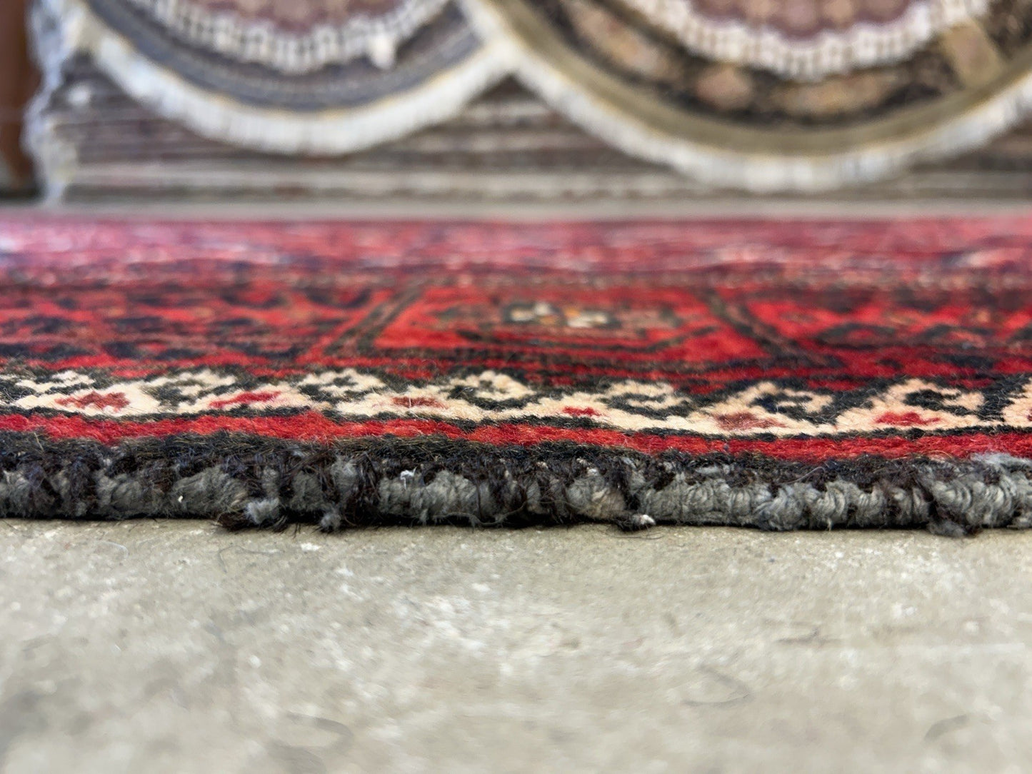 3’3”x6’2” Hand-Knotted 100% Wool Balouchi Area Rug - Carpet