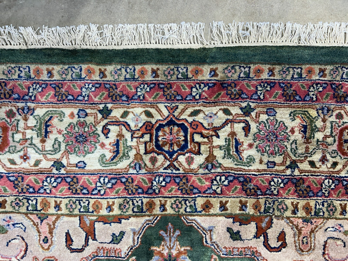 9'x12' Hand-Knotted 100% Wool Pile Herize Rug