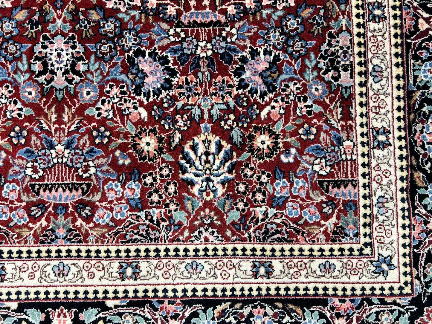 5'9"x8'9" Hand-Knotted 100% Wool Pile SinoPersian Carpet - Area Rug