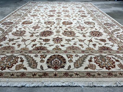 5'8"x8'2" Hand-Knotted 100% Wool Pile Arut Carpet - Area Rug