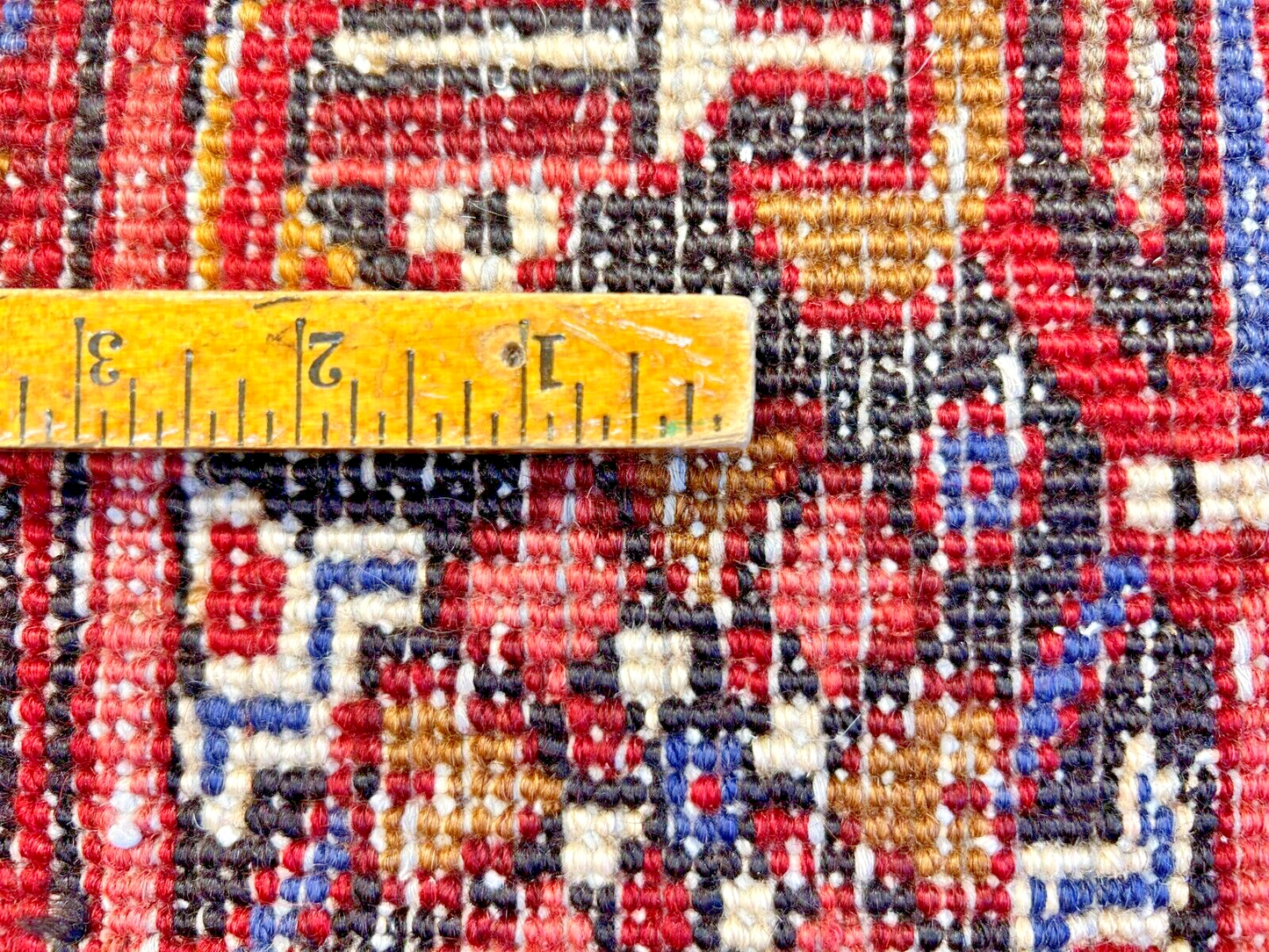 7'3"x9'9" Hand-Knotted 100% Wool Herize Carpet - Area Rug