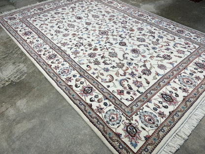 6'x9' Hand-Knotted 100% Wool Carpet - Kashane Design Area Rug