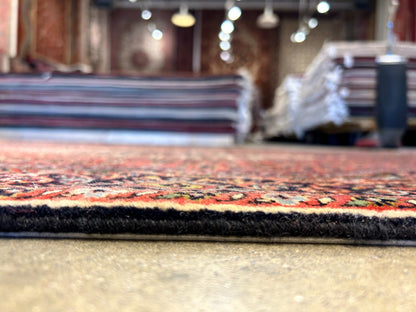 3'8"x5'8" Hand-Knotted 100% Wool Bidjare Carpet - Area Rug