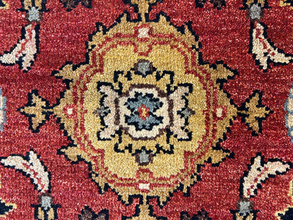 2'6"x8'1" Hand-Knotted 100% Wool Pile Runner Rug - Carpet