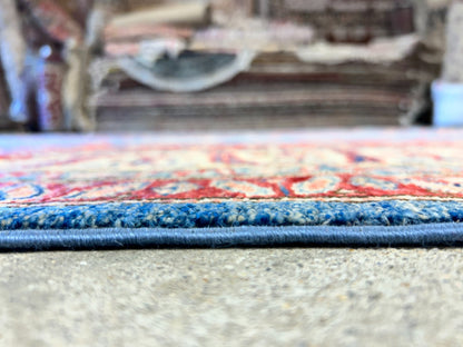 9'6"x11'7" Hand-Knotted 100% Wool Pile Kazak Design Carpet - Area Rug