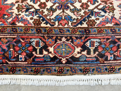 6'6"x8'10" Hand-Knotted 100% Wool Herize Carpet - Area Rug