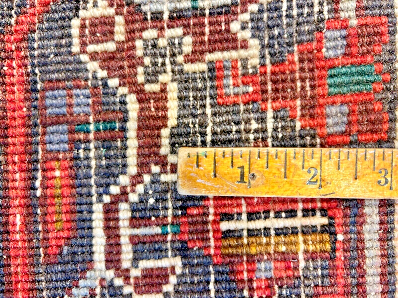 6'7"x9'5" Hand-Knotted 100% Wool Herize Carpet - Area Rug