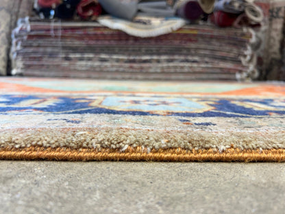 9'2"x11'11" Hand-Knotted 100%  Wool Pile IndoSerapi Rug