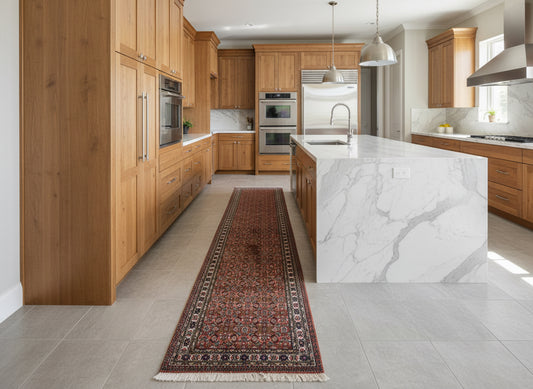 2'11"x11'6" Hand-Knotted 100% Wool Pile Sarabi Runner