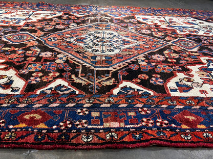 5'4" x 10'4" Hand-Knotted 100% Wool Nahavande Area Rug