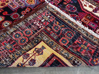5'3" x 8'1'' Hand-Knotted 100% Lamb Wool Nahavande Area Rug
