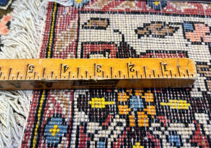 6'6"x10'0" Hand-Knotted 100% Lamb Wool Bakhtiarie Carpet - Area Rug