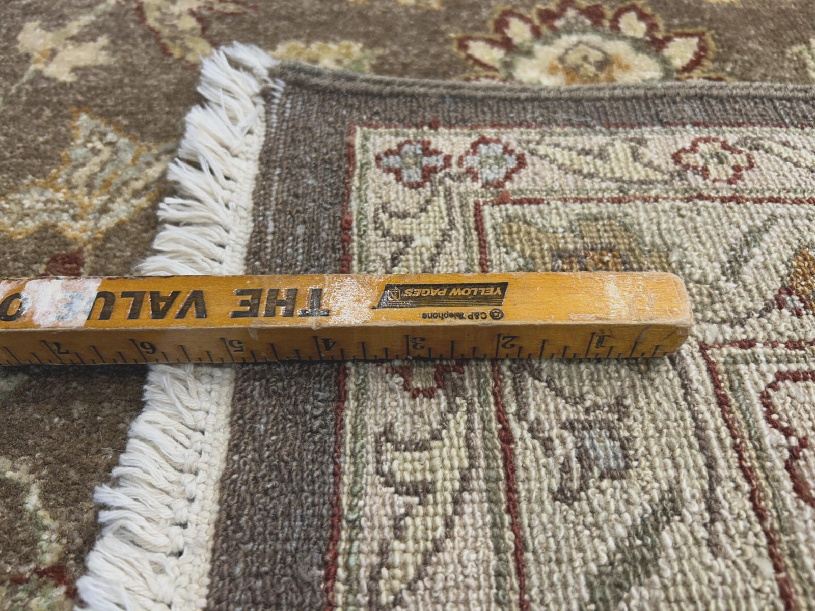 9'x12' Hand-Knotted 100% Wool Pile Agra Rug