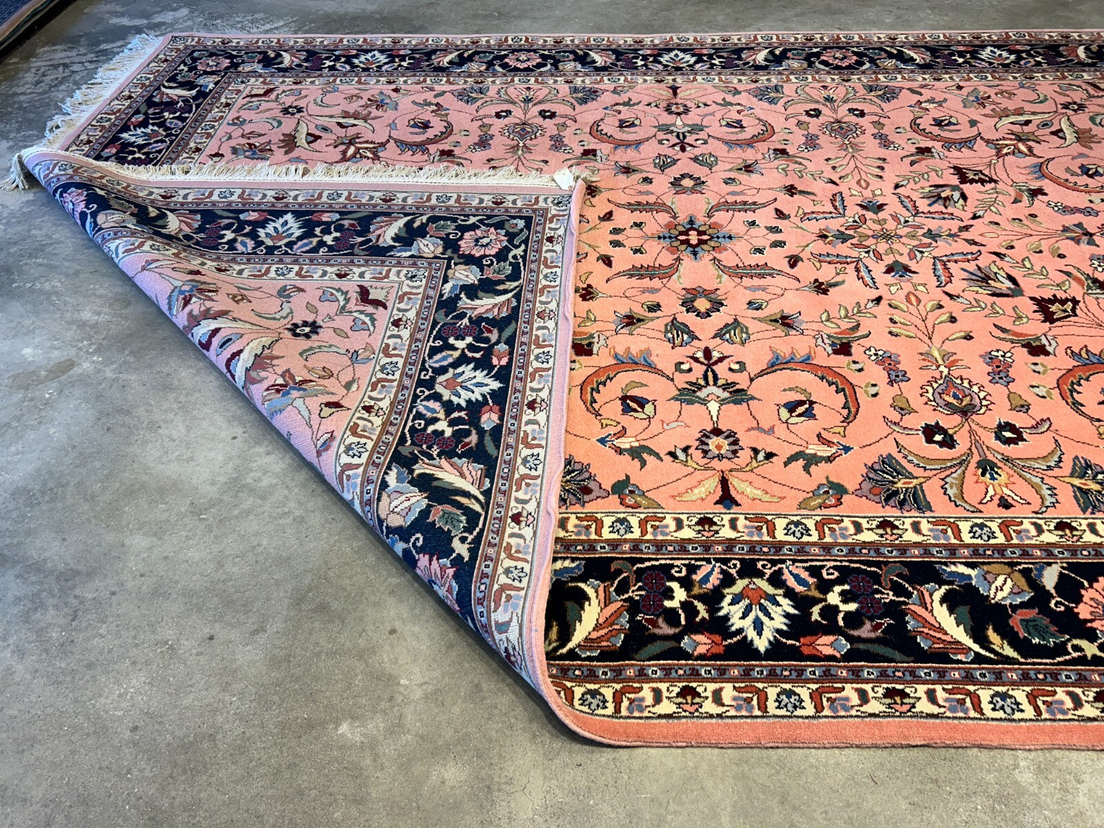 9'x12' Hand-Knotted 100% Wool Pile Romanian Rug