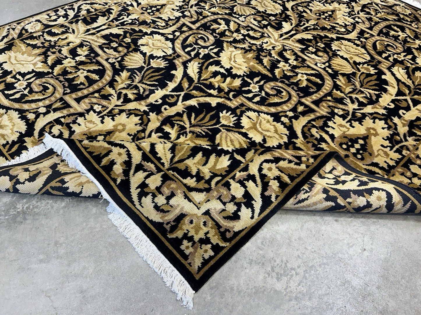 8’x10’ Hand-Knotted 100% Wool Pile Oriental Area Rug - Carpet