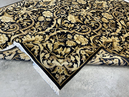 8’x10’ Hand-Knotted 100% Wool Pile Oriental Area Rug - Carpet