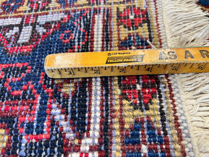 7'8"x11'5" Hand-Knotted 100% Wool Pile Herize Rug