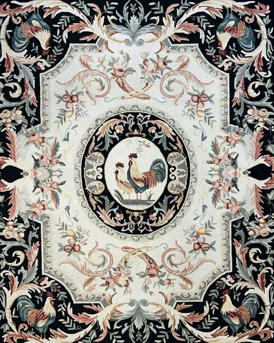 7’10”x9’6” Hand-Tufted 100% Wool Safavieh Area Rug - Carpet