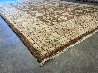 8’1”x9’11” Hand-Knotted 100% Wool Pile Oriental Area Rug - Carpet