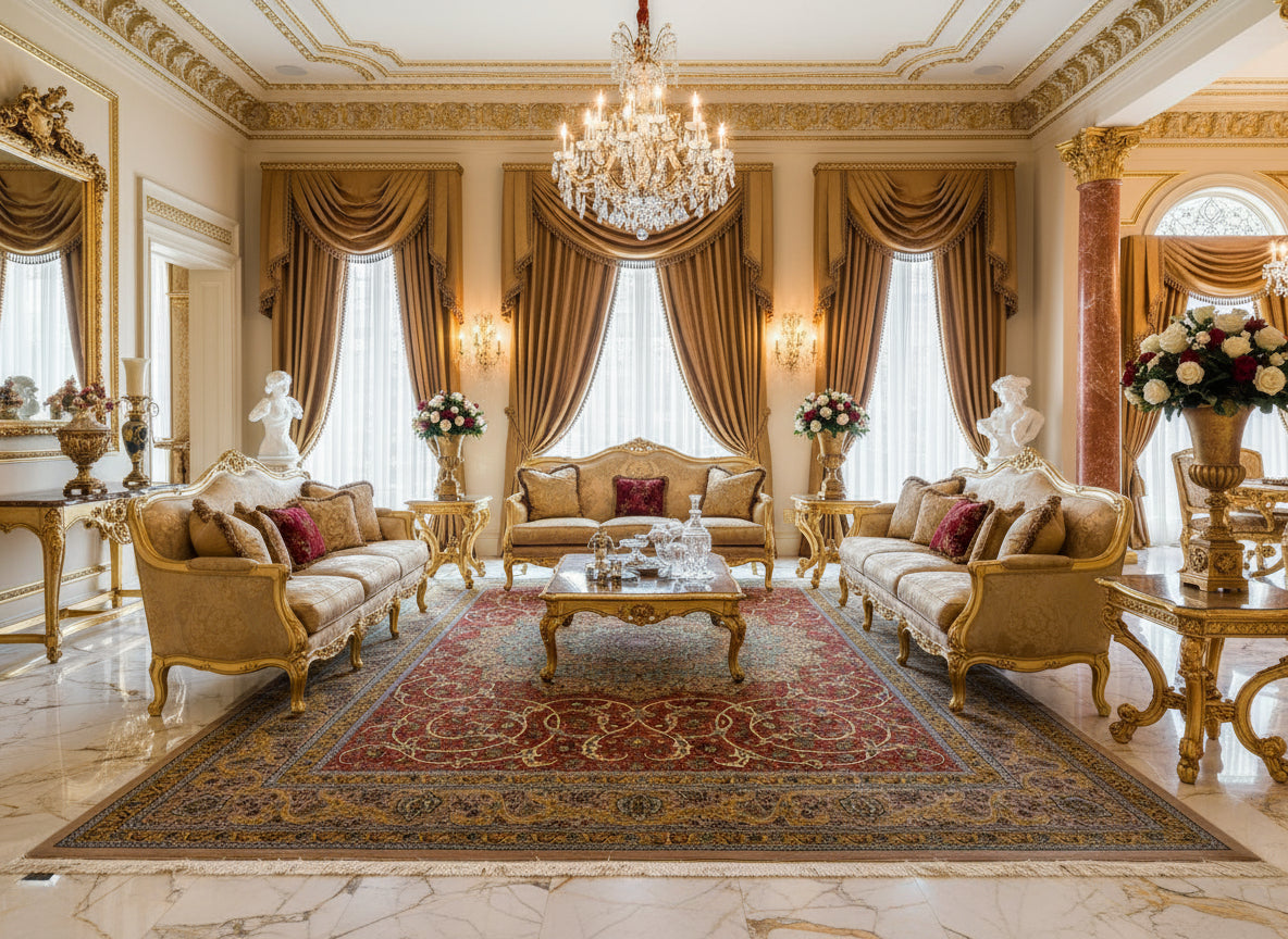 9'9"x13'4" Exquisite Signed Hand-Knotted 100% Silk Qume Rug