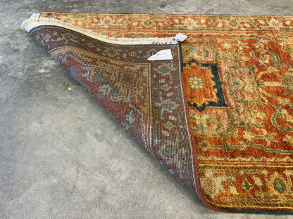3’x5’ Hand-Knotted 100% Wool Indoserapi Area Rug - Carpet