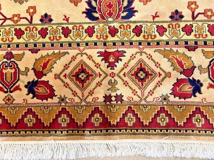 8'11" x 12' Hand-Knotted 100% Wool Carpet - Herize Design Area Rug