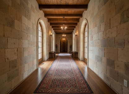 5'x11'2" Antique Hand-Knotted 100% Wool Pile Malayeri Runner Rug - Carpet