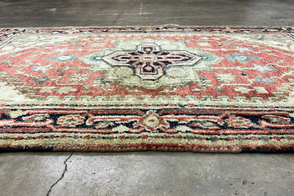 3'x5' Hand-Knotted 100% Wool Pile IndoSerapi Rug