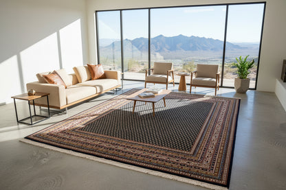 7’11”x10’ Vintage Hand-Knotted 100% Wool Pile Oriental Area Rug - Carpet