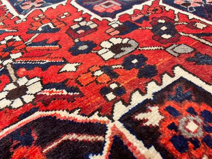 10'3"x12'2" Hand-Knotted 100% Wool Pile Bakhtiarie Rug