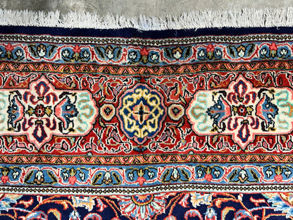 8'8"x12'6" Hand-Knotted 100% Wool Pile Kashmare Rug