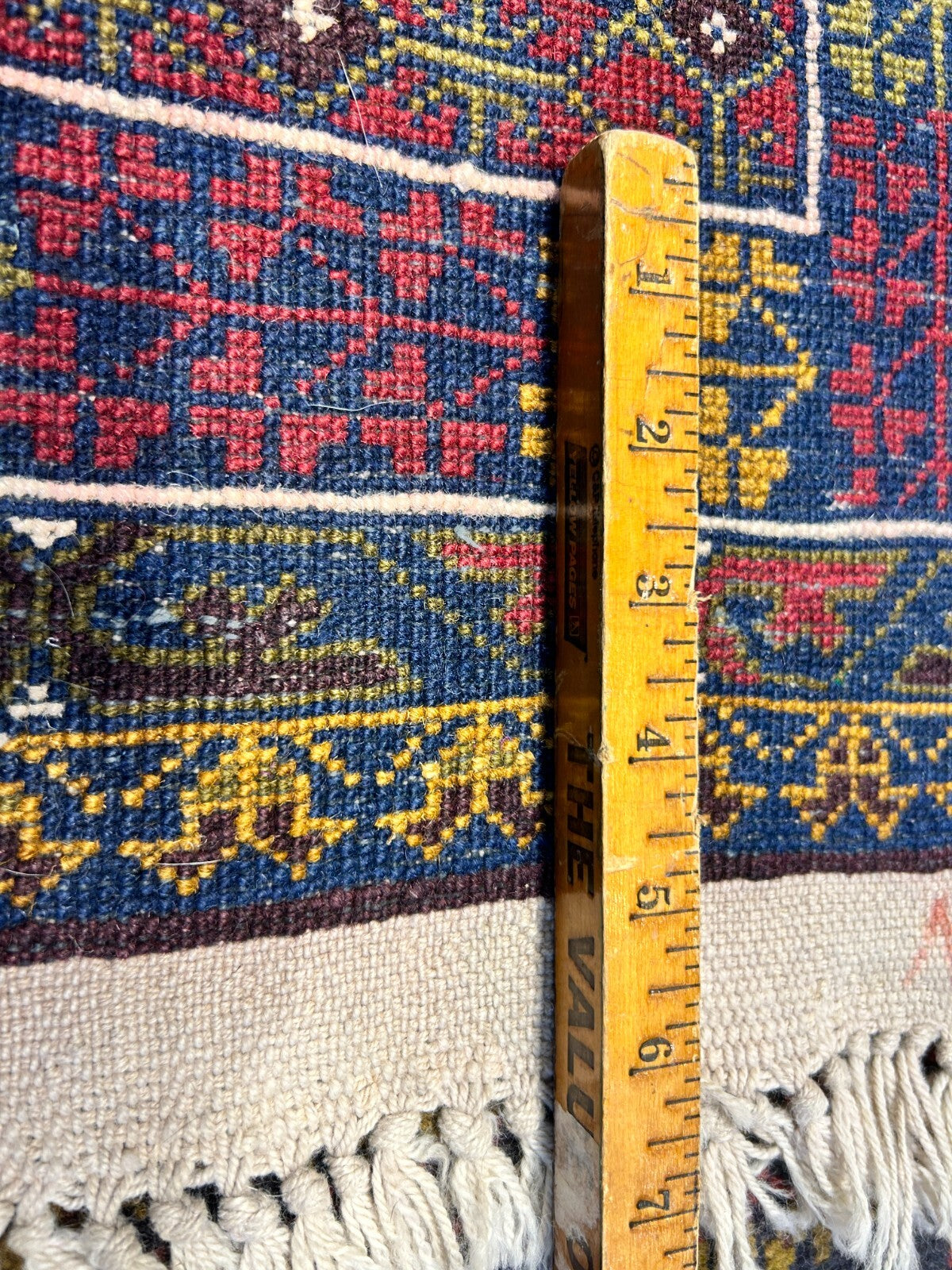 6'5"x8'9" Hand-Knotted 100% Wool Pile Balouchi Carpet - Area Rug