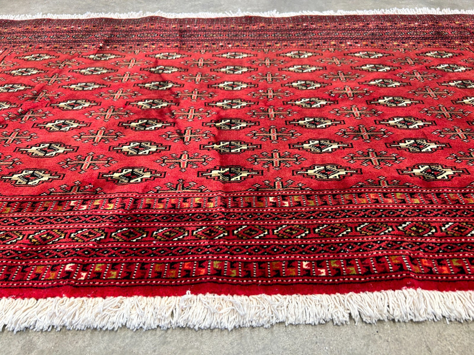 2'5"x4'9" Hand-Knotted 100% Wool Persiane Turkamane Area Rug