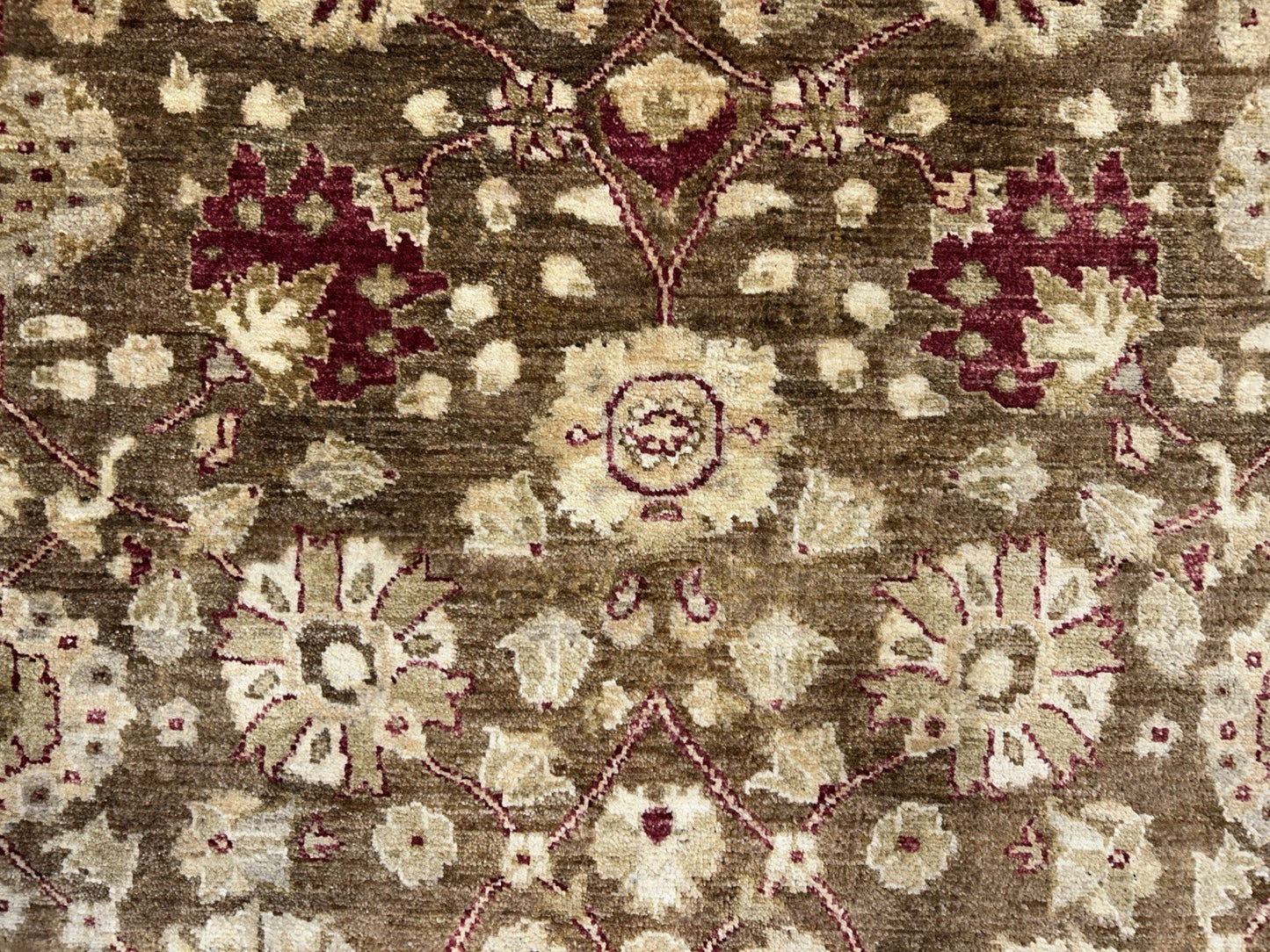 8’1”x9’11” Hand-Knotted 100% Wool Pile Oriental Area Rug - Carpet