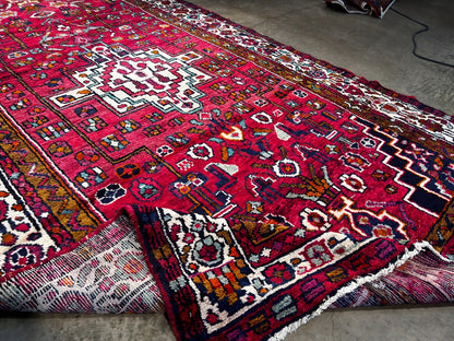 5'5" x 10'1" Hand-Knotted 100% Wool Carpet - Hamadane Area Rug