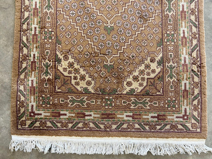 3'x6' Hand-Knotted 100% Wool Pile Oriental Area Rug - Carpet