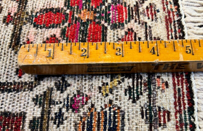 7'1"x10'1" Hand-Knotted 100% Lamb Wool Bakhtiarie Carpet - Area Rug